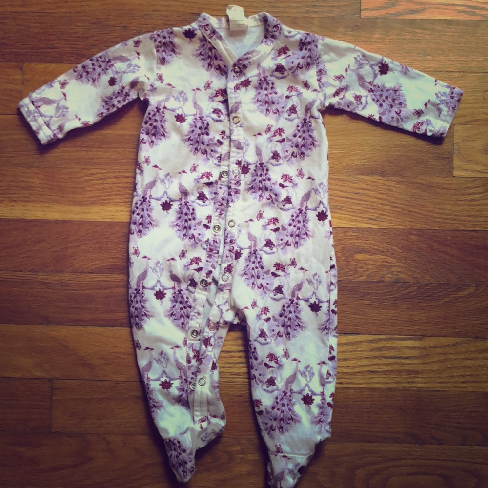 Kate Quinn organic cotton footed sleeper